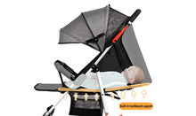 Lade das Bild in den Galerie-Viewer, 2-in-1 faltbarer und leichter Kinderwagen