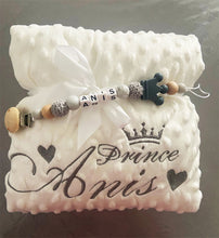 Lade das Bild in den Galerie-Viewer, personalisierte Babydecke