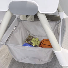 Lade das Bild in den Galerie-Viewer, 2-in-1-Babyhochstuhl mit Fußstütze