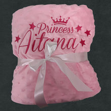 Lade das Bild in den Galerie-Viewer, personalisierte Babydecke