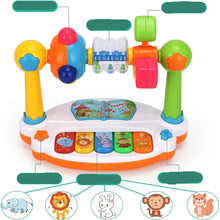 Lade das Bild in den Galerie-Viewer, Rotierendes musikalisches Klavierspielzeug für Babys