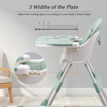 Charger l'image dans la galerie, Chaise Haute Pliable pour enfants