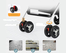 Lade das Bild in den Galerie-Viewer, 2-in-1 faltbarer und leichter Kinderwagen