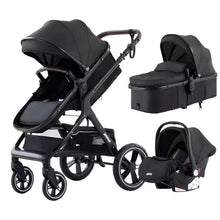 Lade das Bild in den Galerie-Viewer, 3-in-1-Trio-Kinderwagen der neuesten Generation – Kinderwagen, Buggy und Autositz