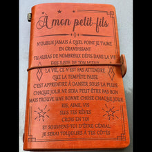 Charger l'image dans la galerie, Cadeau À mon Petit Fils - N’oublie jamais que je t'aime - Cadeau Personnalisé - Journal vintage