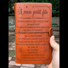 Charger l'image dans la galerie, Cadeau À mon Petit Fils - N’oublie jamais que je t'aime - Cadeau Personnalisé - Journal vintage