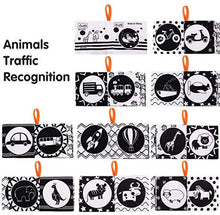 Lade das Bild in den Galerie-Viewer, 3 livres en tissu doux pour bébé - 9mois et moi