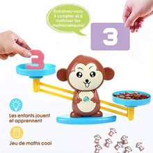 Lade das Bild in den Galerie-Viewer, Monkey Balance Spiel Coole Mathematik