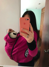 Lade das Bild in den Galerie-Viewer, Kangourou À Capuche Porte-Bébé Chandail d'hiver Chaud - 9mois et moi