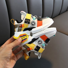 Lade das Bild in den Galerie-Viewer, Patchwork-Sneaker für Mädchen und Jungen