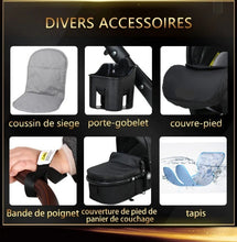 Lade das Bild in den Galerie-Viewer, 3-in-1-Trio-Kinderwagen der neuesten Generation – Kinderwagen, Buggy und Autositz