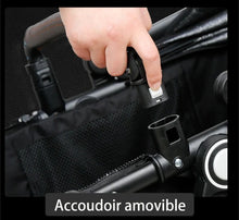 Lade das Bild in den Galerie-Viewer, 3-in-1-Trio-Kinderwagen der neuesten Generation – Kinderwagen, Buggy und Autositz