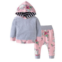 Lade das Bild in den Galerie-Viewer, Streetwear-Set mit Blumenmuster