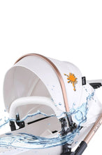 Lade das Bild in den Galerie-Viewer, 3-in-1-Kinderwagen-Trio aus Leder der neuesten Generation – Kinderwagen, Buggy und Autositz