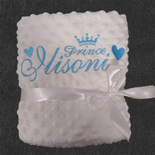 Lade das Bild in den Galerie-Viewer, personalisierte Babydecke