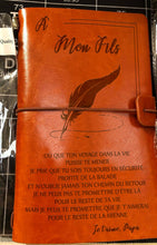 Charger l&#39;image dans la galerie, Père et fils - Profite de la balade - Cadeau Personnalisé - Journal Vintage
