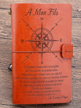 Lade das Bild in den Galerie-Viewer, Geschenk an meinen Sohn - Schützen Sie Ihre Träume - Personalisiertes Geschenk - Vintage Journal 
