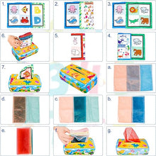 Charger l&#39;image dans la galerie, Boîte à Mouchoirs Magique Montessori pour Bébé
