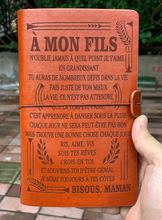 Lade das Bild in den Galerie-Viewer, Geschenk für meinen Sohn – Mama – Vergiss nie, dass ich dich liebe – personalisiertes Geschenk – Vintage Journal 
