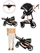 Charger l&#39;image dans la galerie, Poussette bébé trio 3 en 1 dernière génération - Poussette, Landau et Siège Auto
