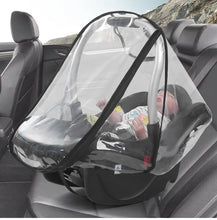 Charger l&#39;image dans la galerie, Housse de Pluie pour Siège Auto Bébé en EVA Transparent
