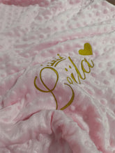 Lade das Bild in den Galerie-Viewer, personalisierte Babydecke
