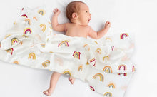 Lade das Bild in den Galerie-Viewer, Musselin-Babywickel 
