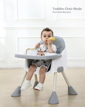 Lade das Bild in den Galerie-Viewer, 2-in-1-Babyhochstuhl mit Fußstütze
