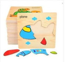 Charger l&#39;image dans la galerie, Puzzle 3D en bois pour bébé
