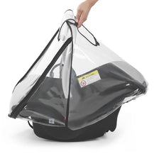 Charger l&#39;image dans la galerie, Housse de Pluie pour Siège Auto Bébé en EVA Transparent
