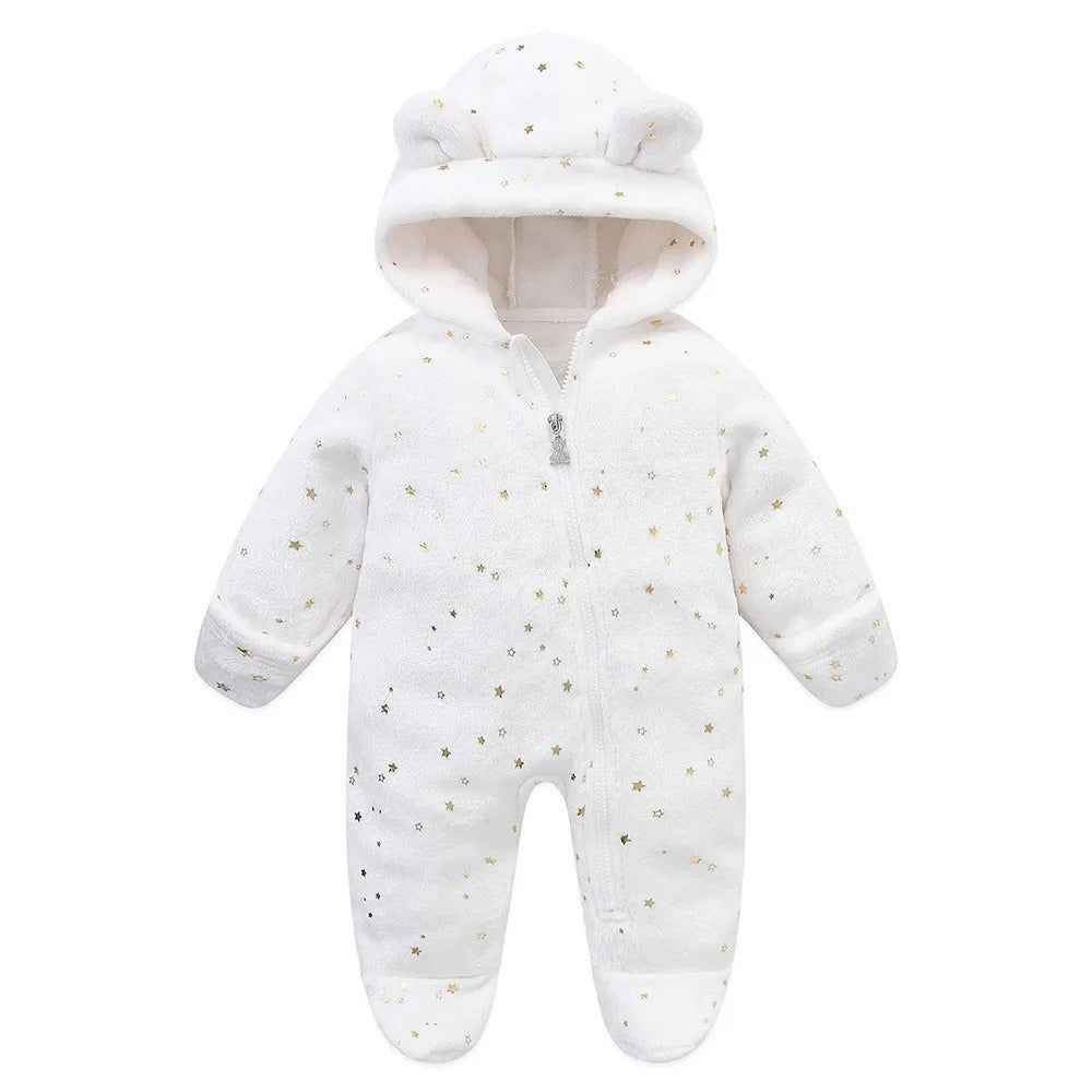Warmer und süßer Baby-Strampler