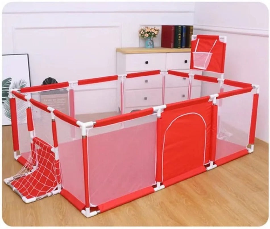 Parc Bébé de Jeu Sécurisé avec Filet – Grand Espace de Jeux Intérieur