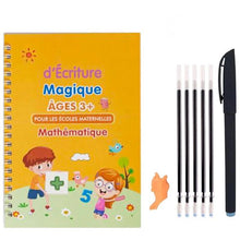 Lade das Bild in den Galerie-Viewer, Magisches Schreibheft für Kinder mit wiederverwendbarem Stift und Schreibaufklebern 
