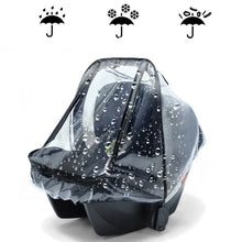 Charger l&#39;image dans la galerie, Housse de Pluie pour Siège Auto Bébé en EVA Transparent

