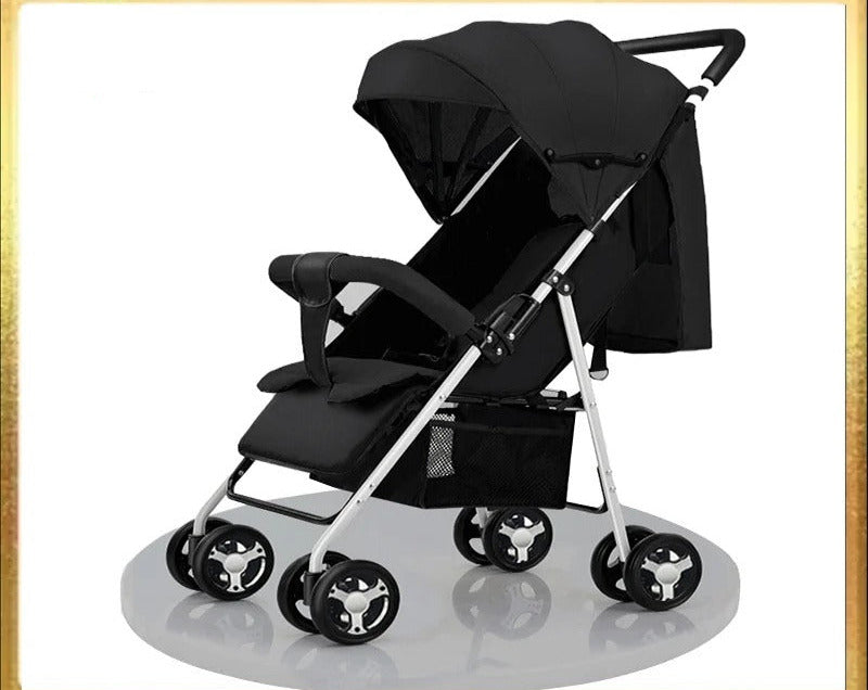 Poussette Bébé 2 en 1 Pliable et Légère