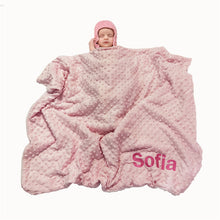 Lade das Bild in den Galerie-Viewer, personalisierte Babydecke
