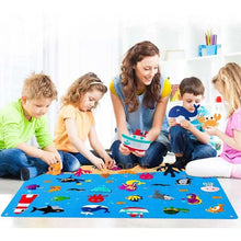 Charger l&#39;image dans la galerie, Tableau en Feutre Montessori - Jouets d&#39;Éveil et d&#39;Apprentissage Interactifs pour Enfants
