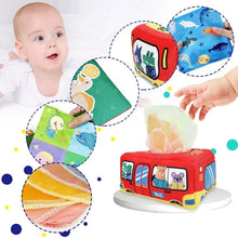 Charger l&#39;image dans la galerie, Boîte à Mouchoirs Magique Montessori pour Bébé
