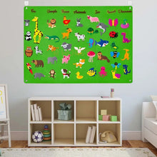 Charger l&#39;image dans la galerie, Tableau en Feutre Montessori - Jouets d&#39;Éveil et d&#39;Apprentissage Interactifs pour Enfants
