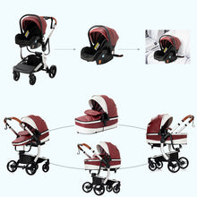 Charger l&#39;image dans la galerie, Poussette bébé trio 3 en 1 dernière génération - Poussette, Landau et Siège Auto
