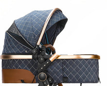 Charger l&#39;image dans la galerie, Berceau de Poussette bébé Trio 3 en 1 - Berceau Poussette de Haute Qualité
