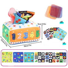 Charger l&#39;image dans la galerie, Boîte à Mouchoirs Magique Montessori pour Bébé
