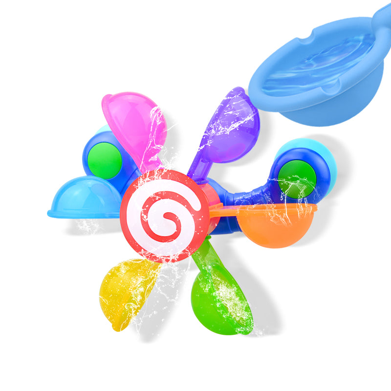 Jouets de bain colorés pour bébé