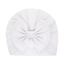 Charger l&#39;image dans la galerie, Turban en coton avec gros nœud pour bébé fille
