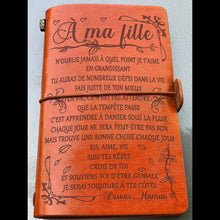 Charger l&#39;image dans la galerie, Cadeau À Ma Fille - Maman - N’oublie jamais que je t&#39;aime - Cadeau Personnalisé - Journal vintage
