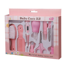 Charger l&#39;image dans la galerie, Trousse De Toilette Bébé ( 10 pièces ) - 9mois et moi
