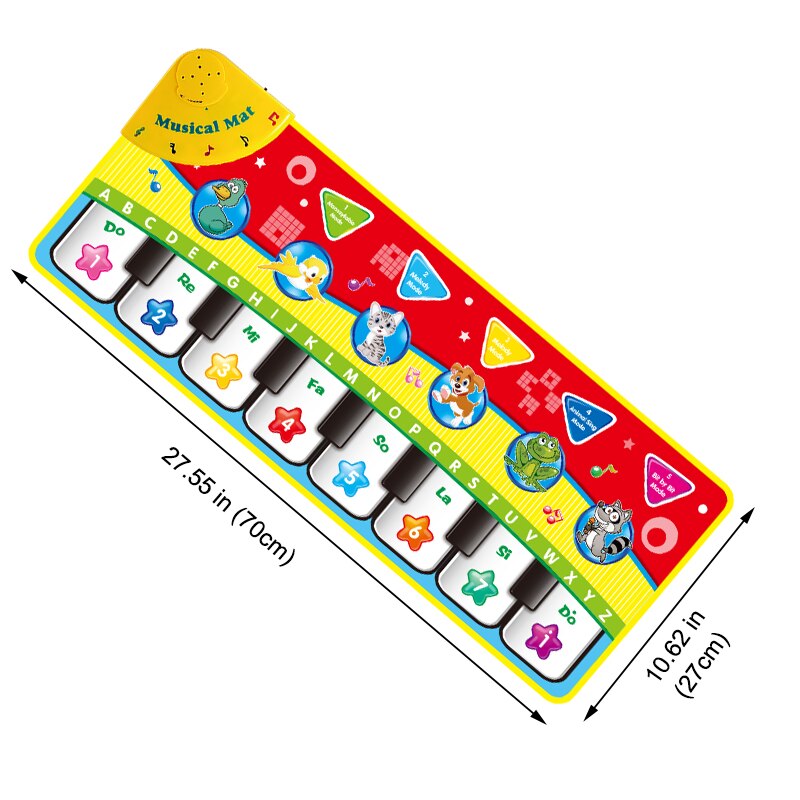 Tapis De Jeu Musical Pour Bébé - Piano