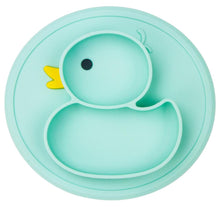 Lade das Bild in den Galerie-Viewer, Assiette canard en silicone antidérapant - 9mois et moi
