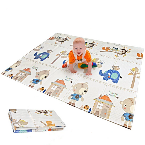 Tapis de Jeu Double face pour bébé 150x200 - 9mois et moi