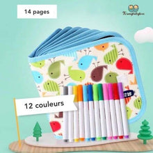 Lade das Bild in den Galerie-Viewer, Livre de coloriage effaçable - 9mois et moi
